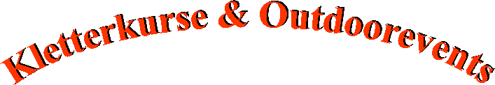 Kletterkurse & Outdoorevents